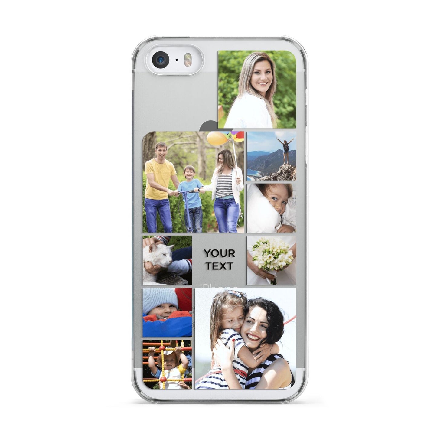 Personalised Photo Grid Apple iPhone 5 Case