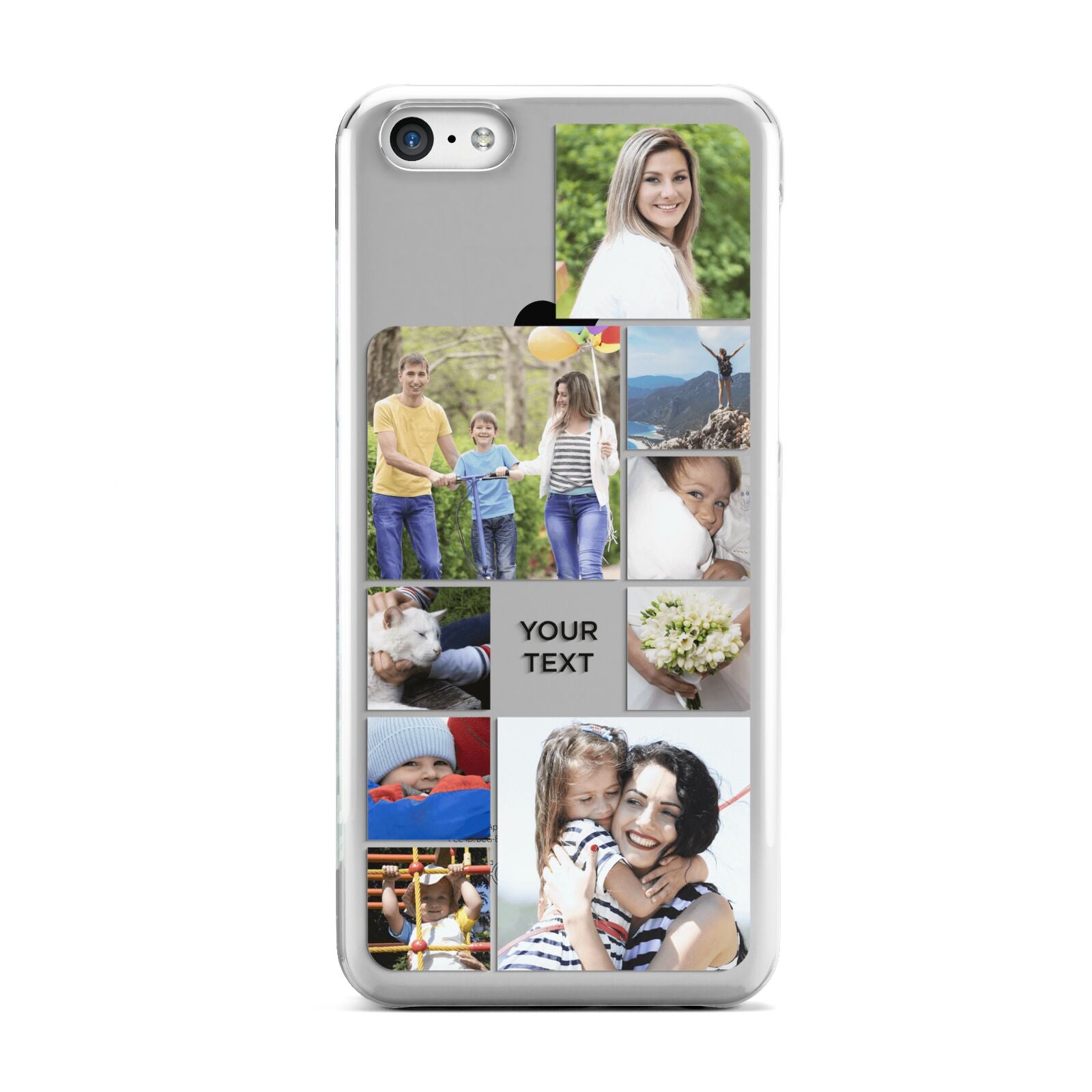 Personalised Photo Grid Apple iPhone 5c Case