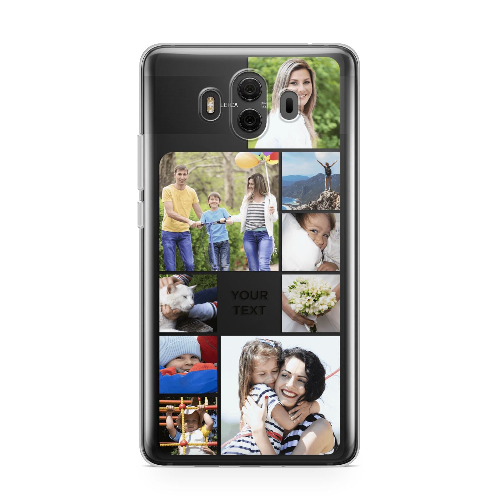 Personalised Photo Grid Huawei Mate 10 Protective Phone Case