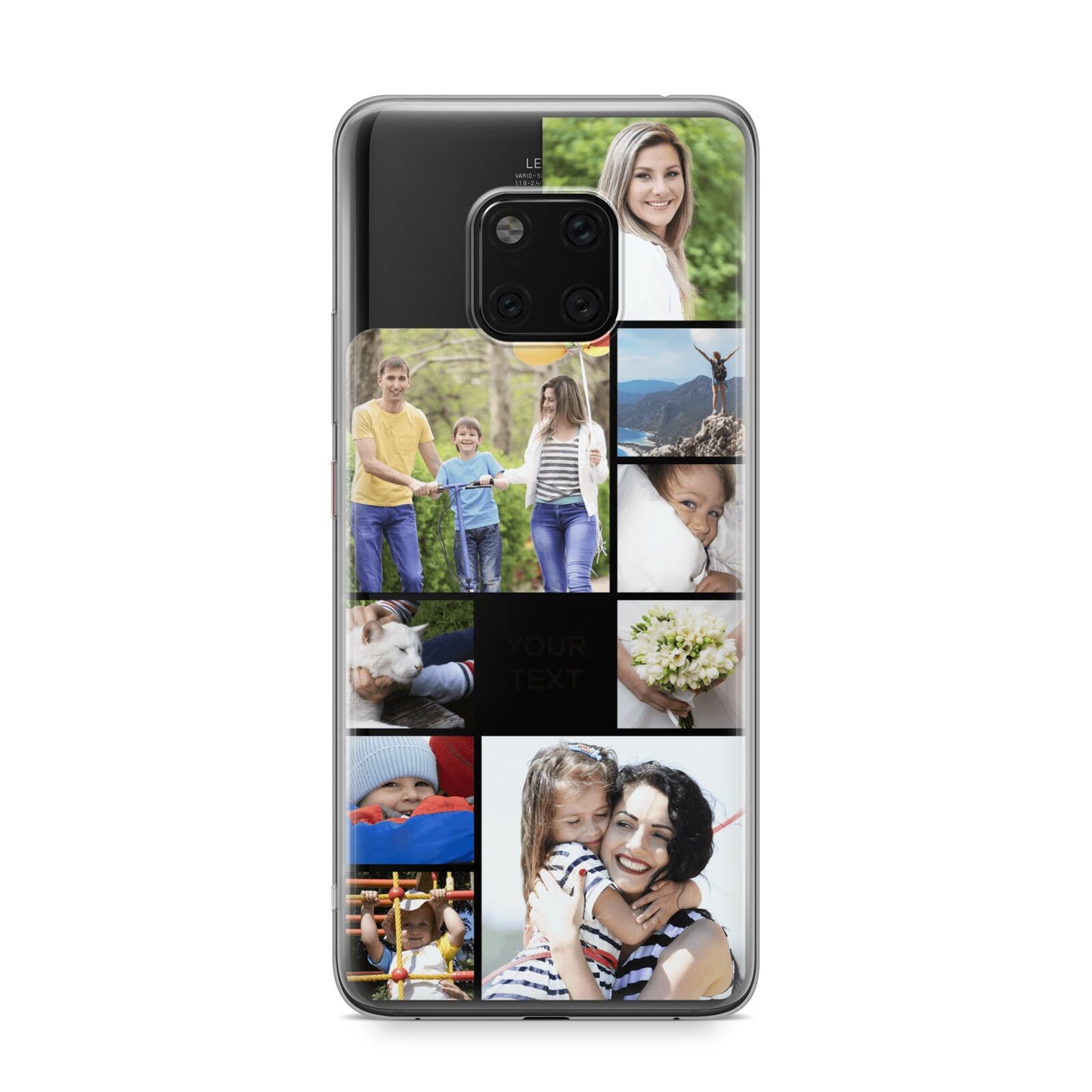 Personalised Photo Grid Huawei Mate 20 Pro Phone Case