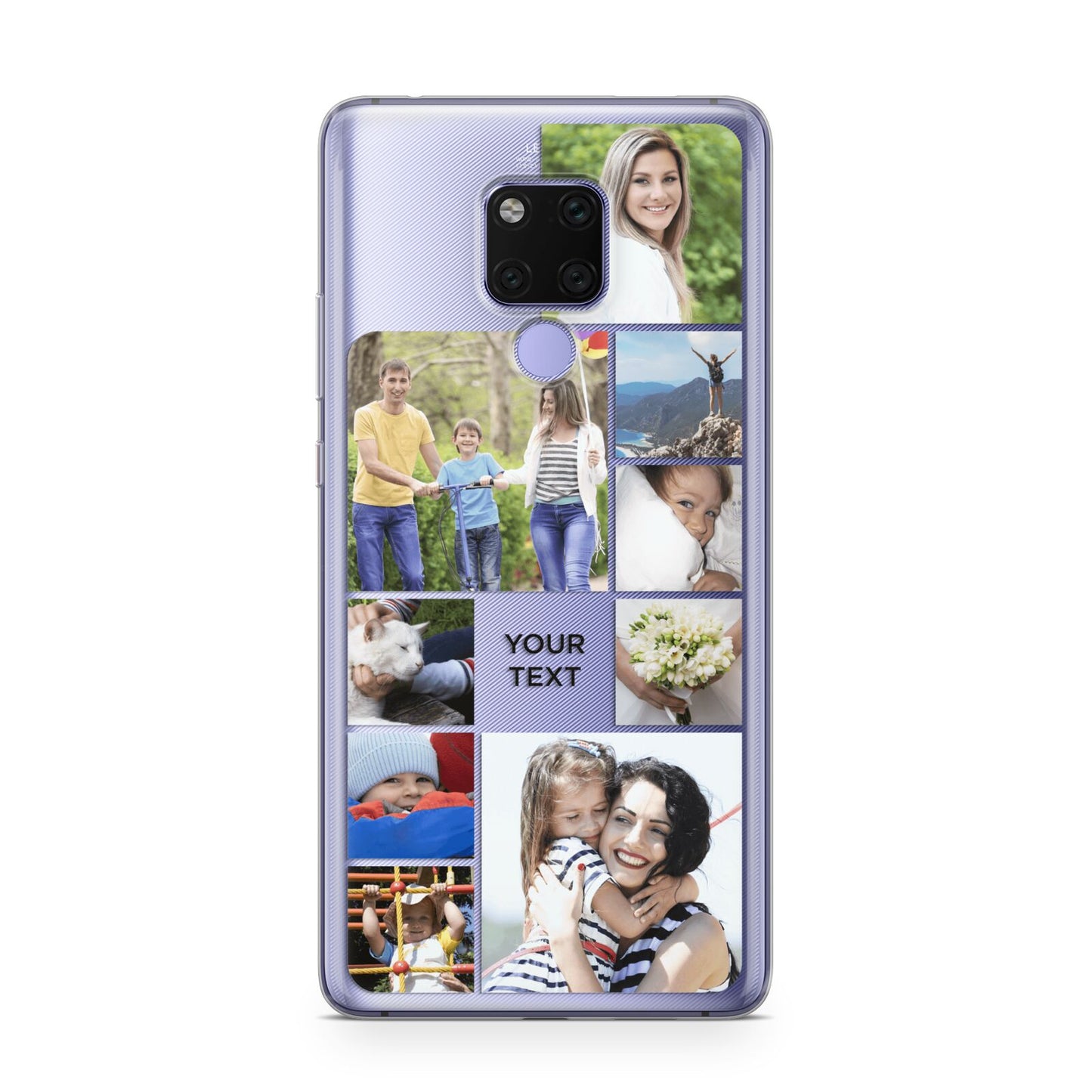 Personalised Photo Grid Huawei Mate 20X Phone Case