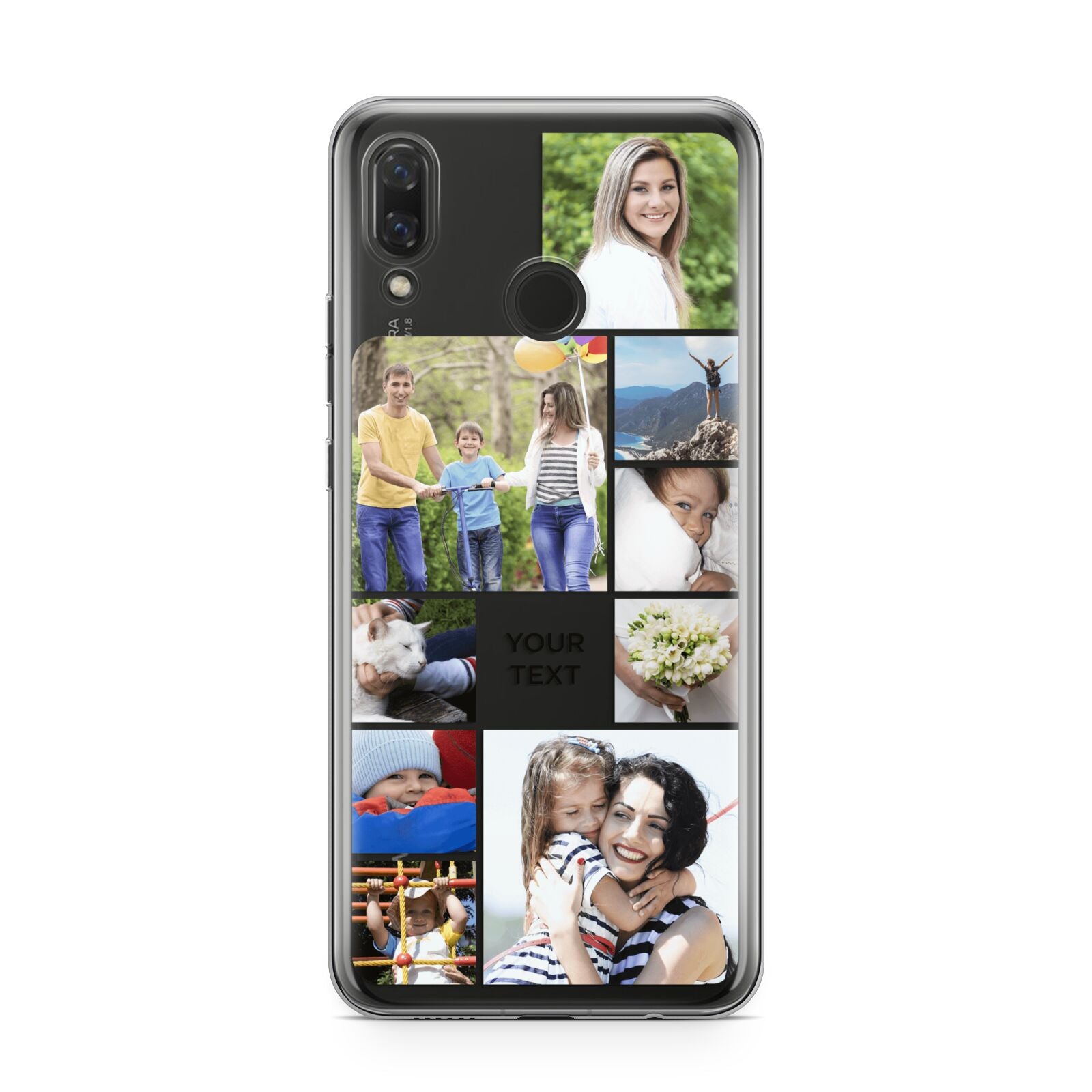 Personalised Photo Grid Huawei Nova 3 Phone Case
