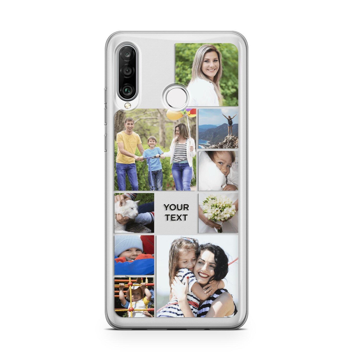 Personalised Photo Grid Huawei P30 Lite Phone Case