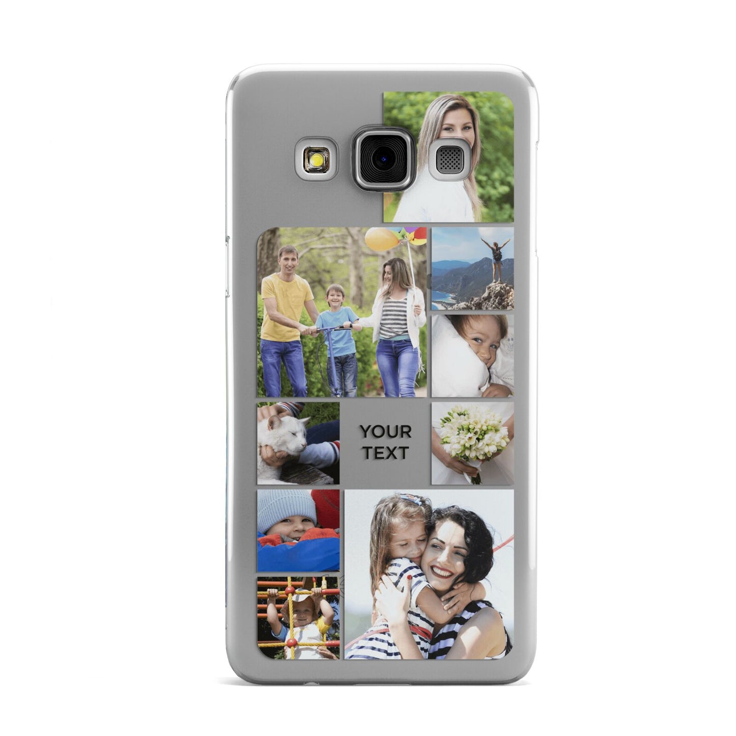Personalised Photo Grid Samsung Galaxy A3 Case