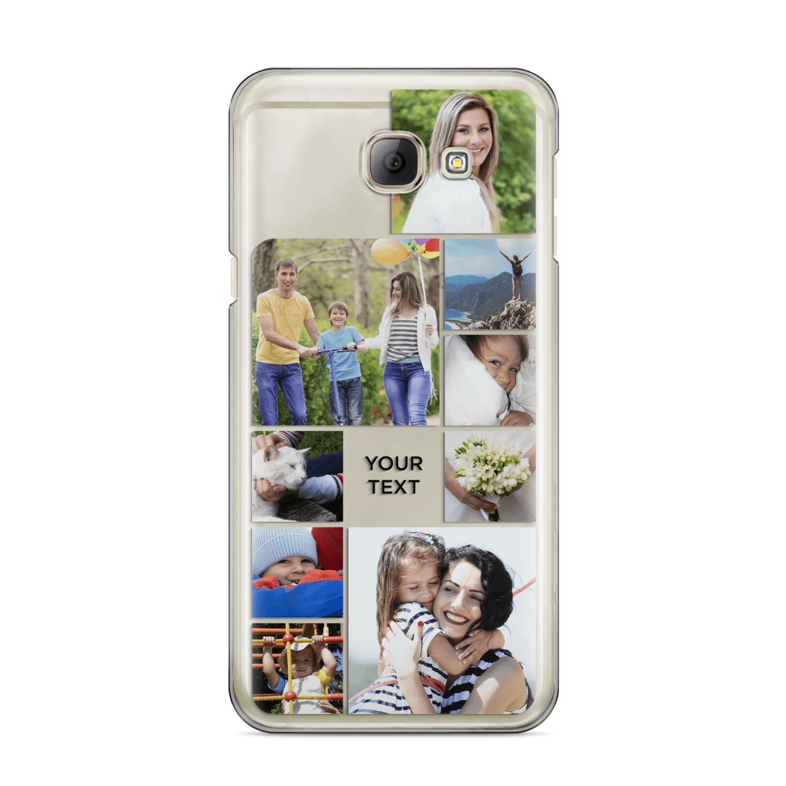 Personalised Photo Grid Samsung Galaxy A8 2016 Case