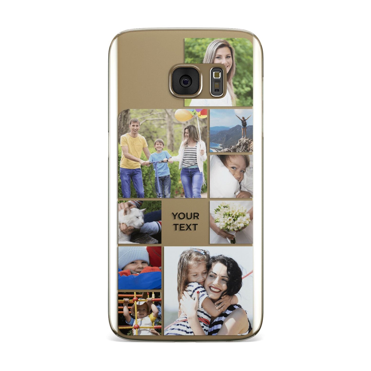 Personalised Photo Grid Samsung Galaxy Case