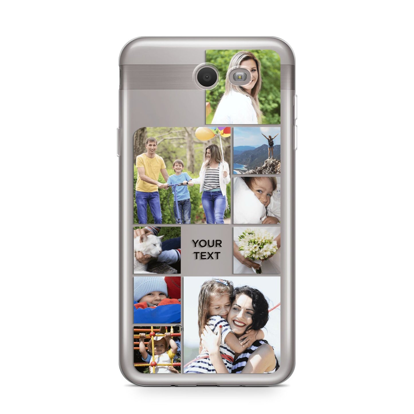 Personalised Photo Grid Samsung Galaxy J7 2017 Case