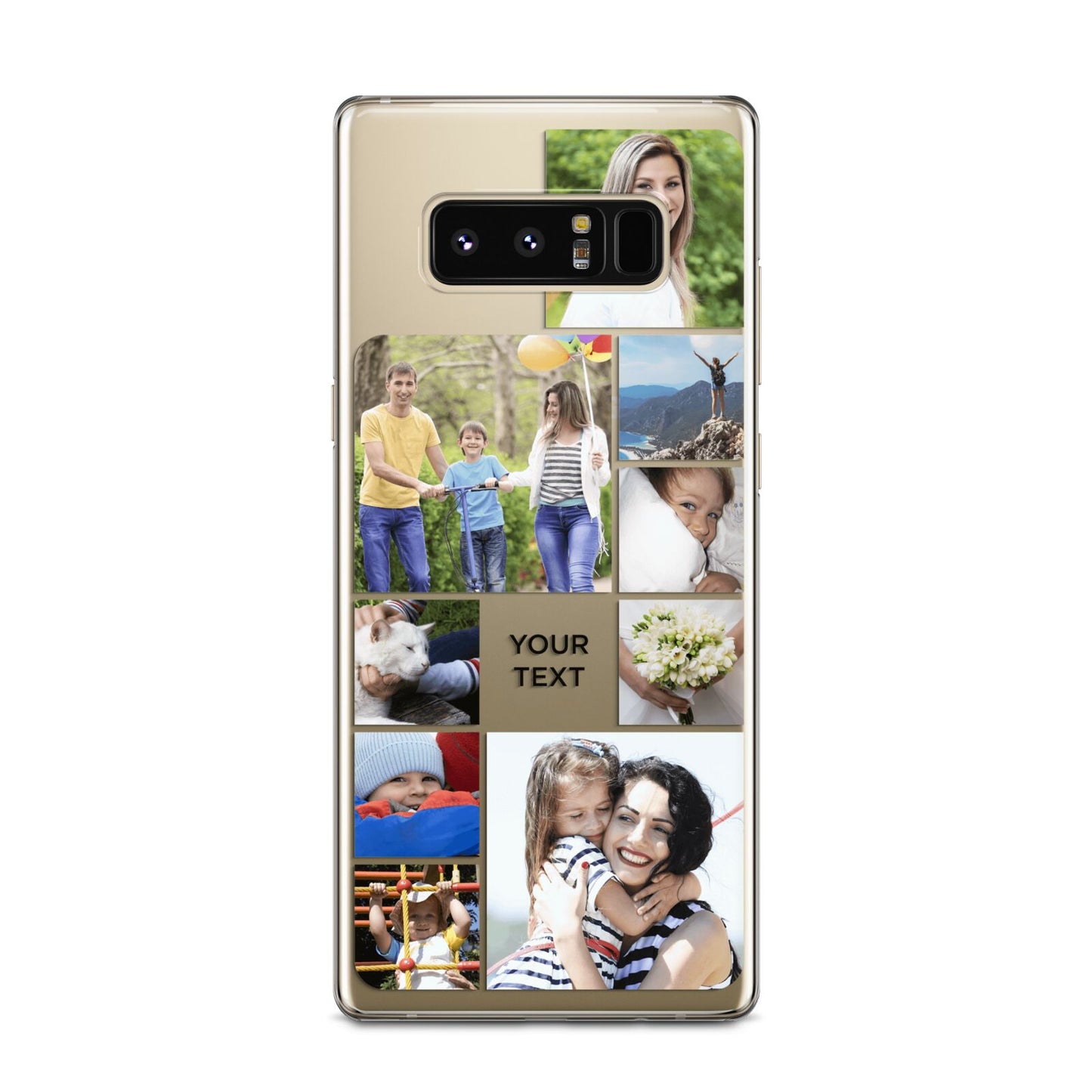 Personalised Photo Grid Samsung Galaxy Note 8 Case