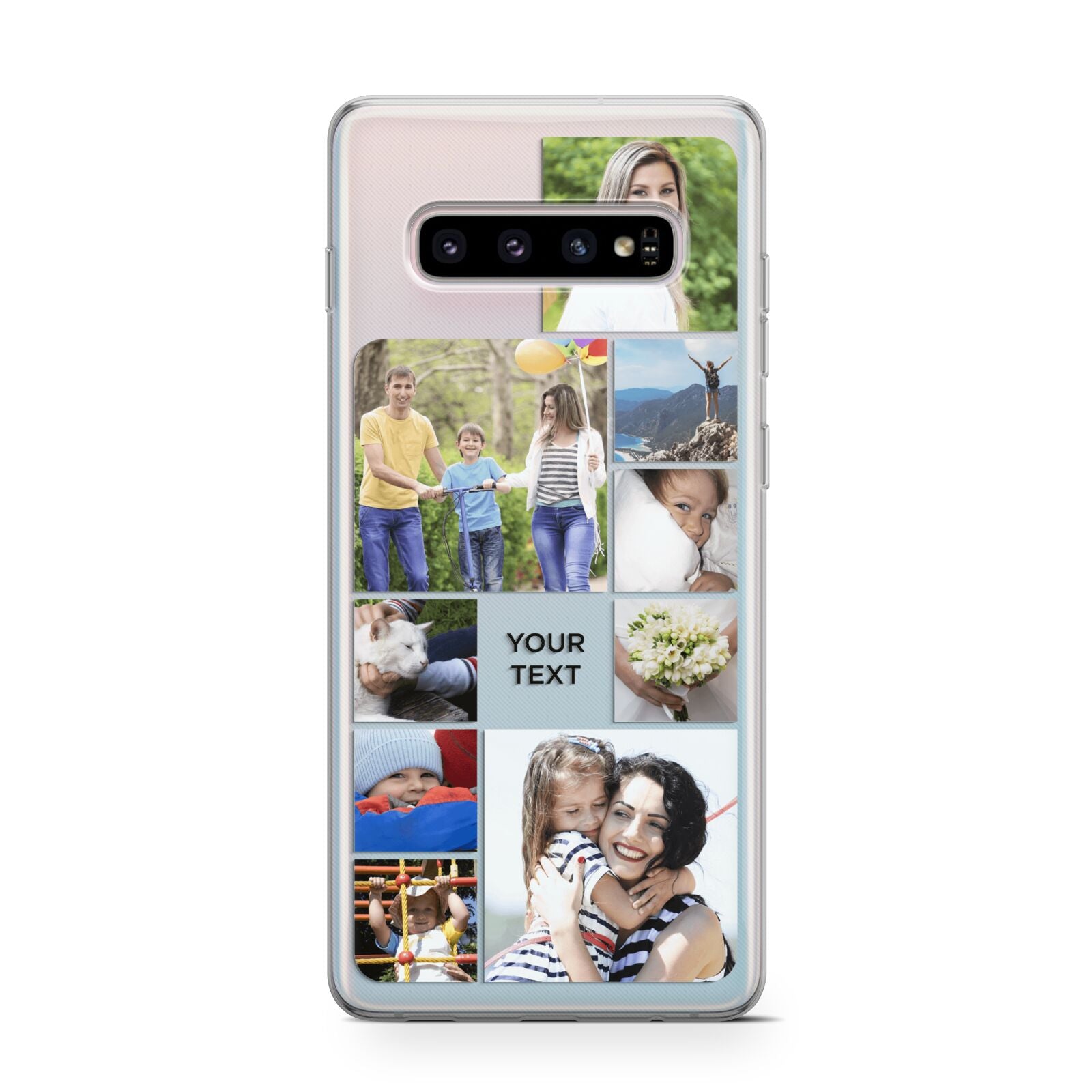 Personalised Photo Grid Samsung Galaxy S10 Case