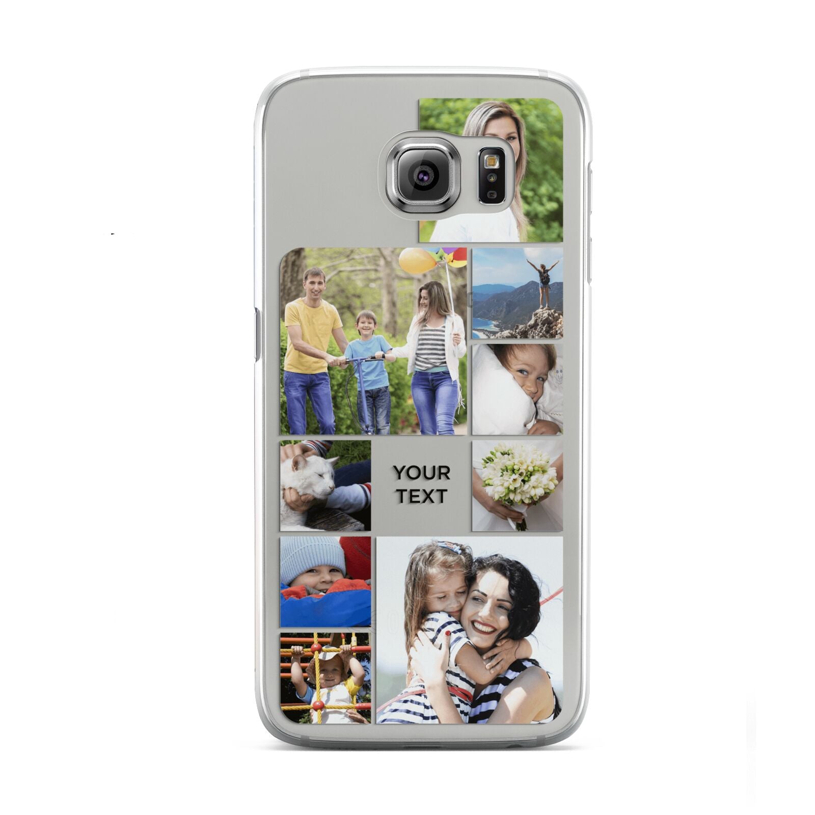 Personalised Photo Grid Samsung Galaxy S6 Case