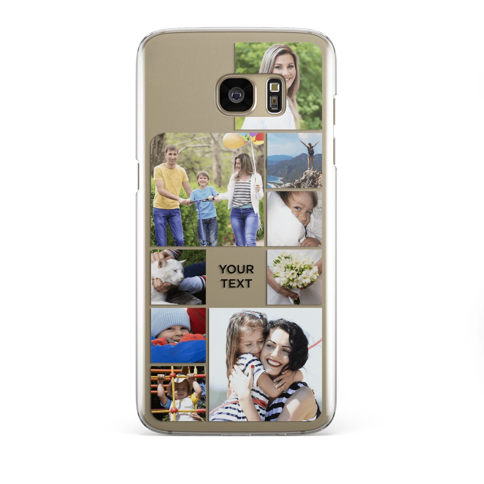 Personalised Photo Grid Samsung Galaxy S7 Edge Case
