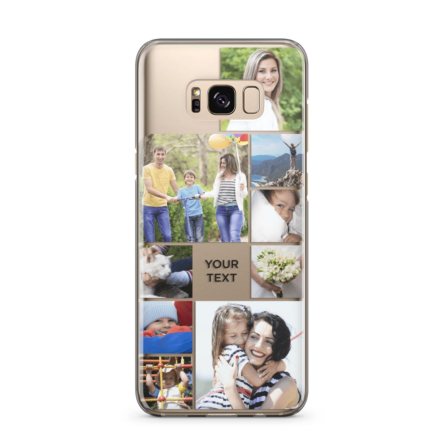 Personalised Photo Grid Samsung Galaxy S8 Plus Case