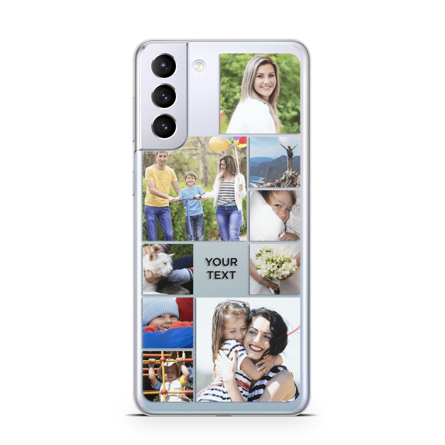 Personalised Photo Grid Samsung S21 Plus Phone Case
