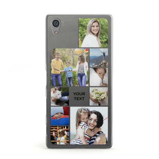 Personalised Photo Grid Sony Xperia Case