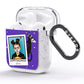Personalised Photo Halloween AirPods Glitter Case Side Image