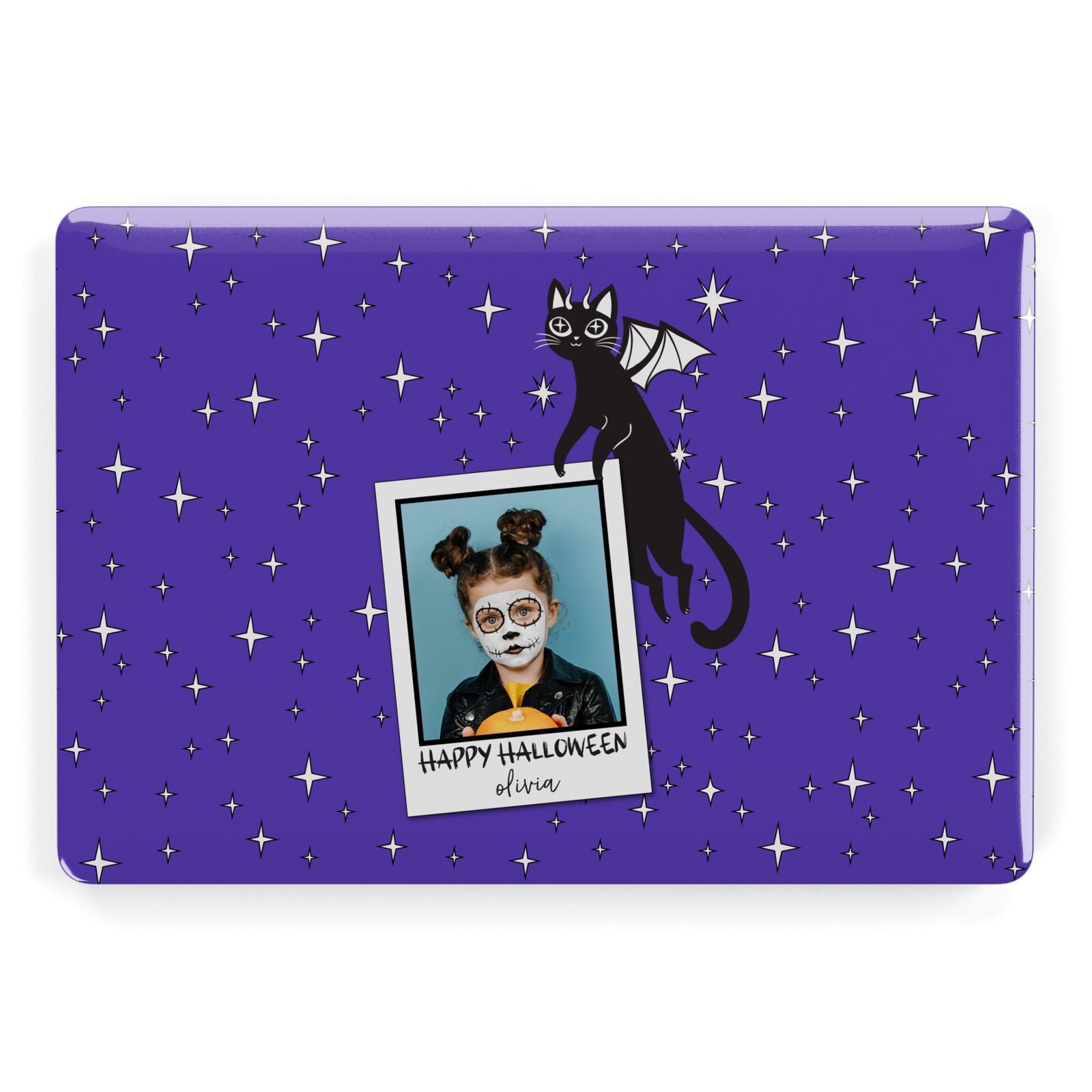 Personalised Photo Halloween Apple MacBook Case