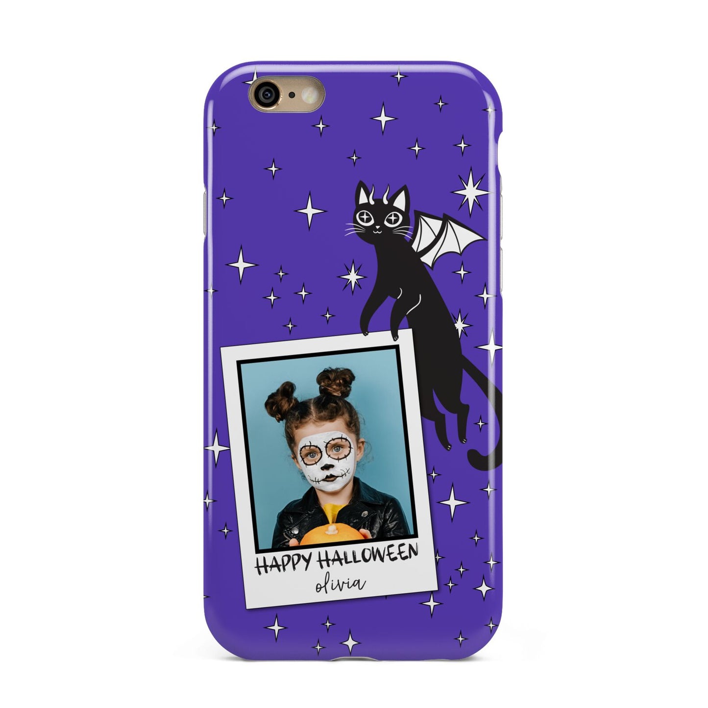 Personalised Photo Halloween Apple iPhone 6 3D Tough Case