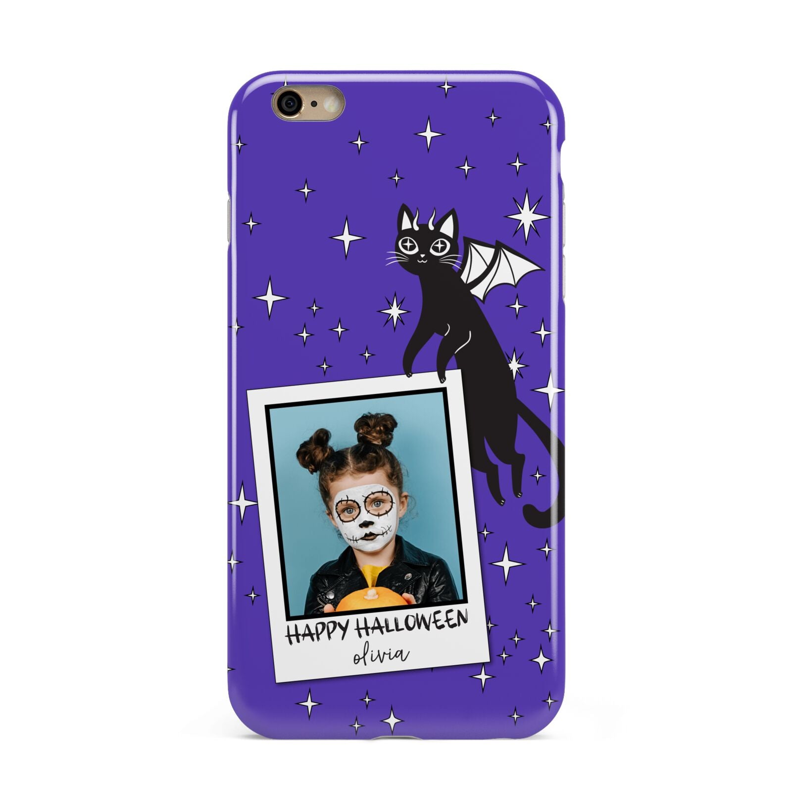 Personalised Photo Halloween Apple iPhone 6 Plus 3D Tough Case