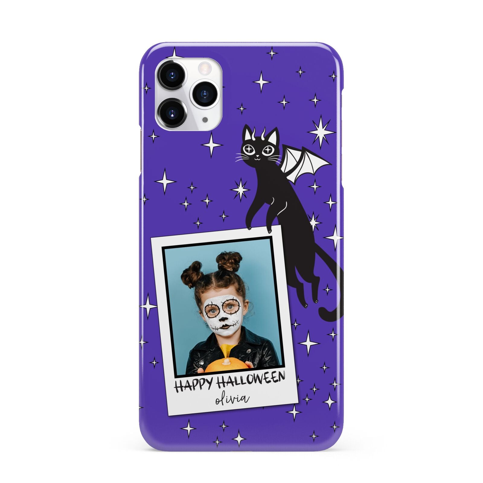 Personalised Photo Halloween iPhone 11 Pro Max 3D Snap Case