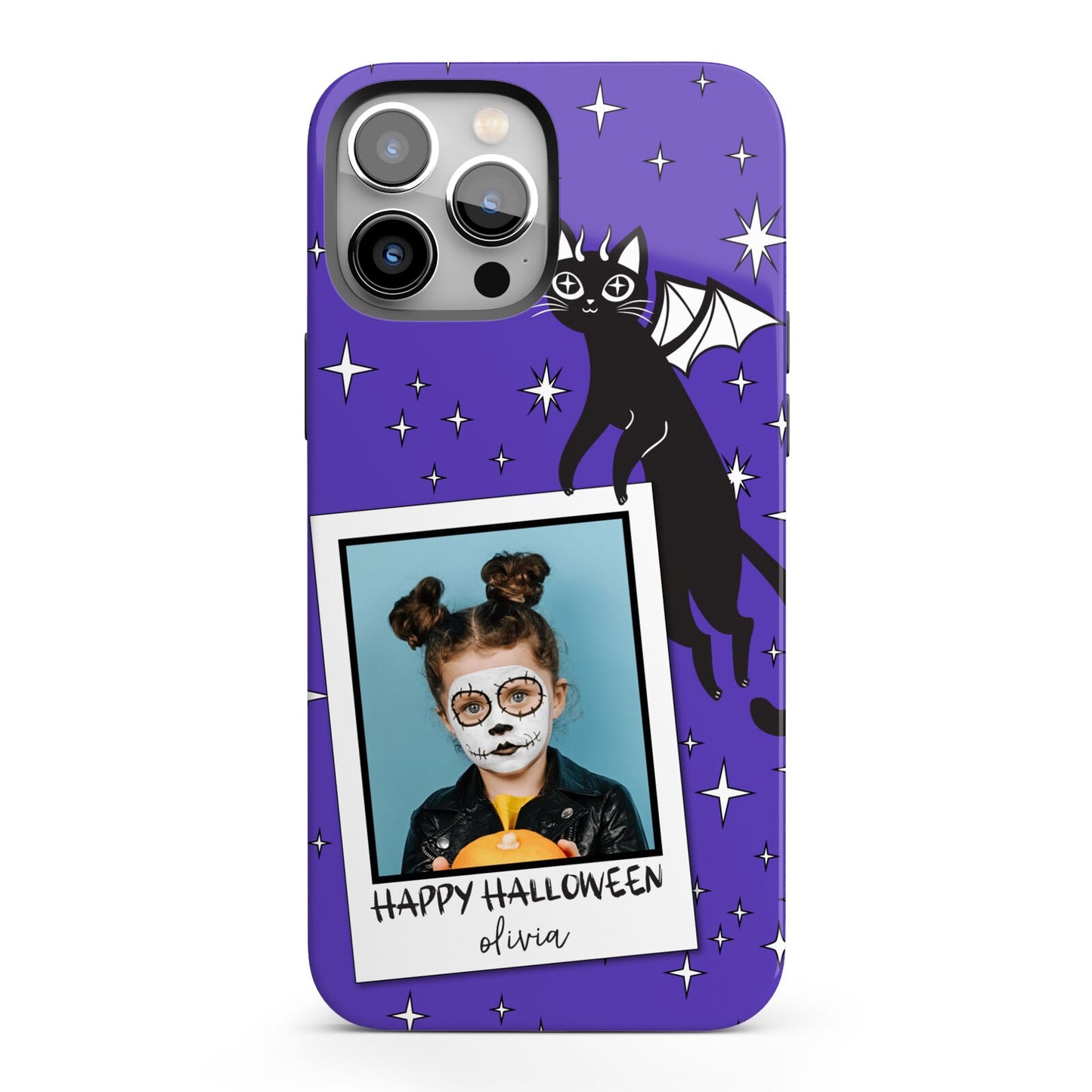 Personalised Photo Halloween iPhone 13 Pro Max Full Wrap 3D Tough Case