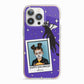 Personalised Photo Halloween iPhone 13 Pro TPU Impact Case with Pink Edges