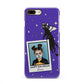 Personalised Photo Halloween iPhone 8 Plus 3D Snap Case on Gold Phone