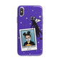 Personalised Photo Halloween iPhone X Bumper Case on Silver iPhone Alternative Image 1