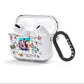 Personalised Photo Holiday AirPods Clear Case 3rd Gen Side Image