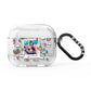 Personalised Photo Holiday AirPods Glitter Case 3rd Gen
