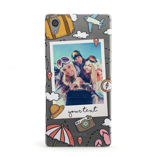 Personalised Photo Holiday Sony Xperia Case