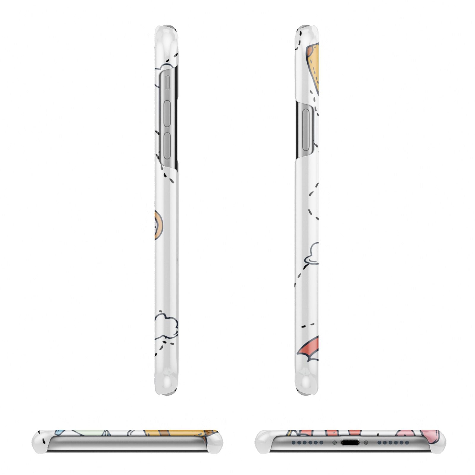 Personalised Photo Holiday iPhone 11 Pro 3D Snap Case Angle Images