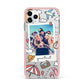Personalised Photo Holiday iPhone 11 Pro Max Impact Pink Edge Case
