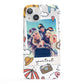 Personalised Photo Holiday iPhone 13 Full Wrap 3D Snap Case
