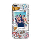 Personalised Photo Holiday iPhone 7 Plus Bumper Case on Silver iPhone
