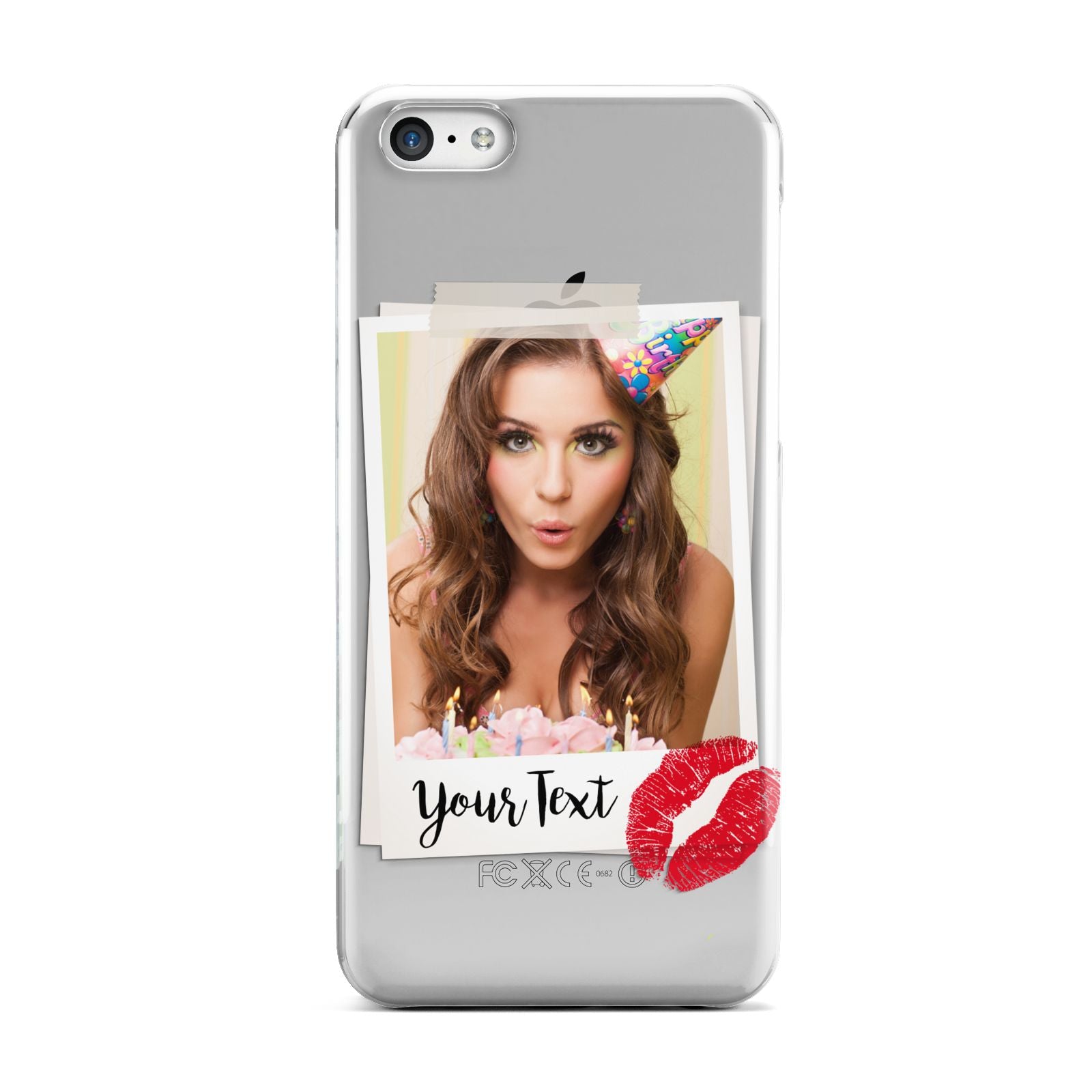 Personalised Photo Kiss Apple iPhone 5c Case