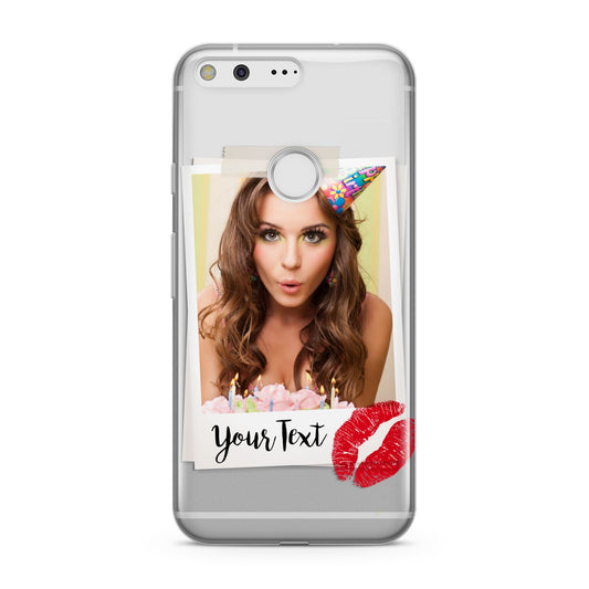 Personalised Photo Kiss Google Pixel Case