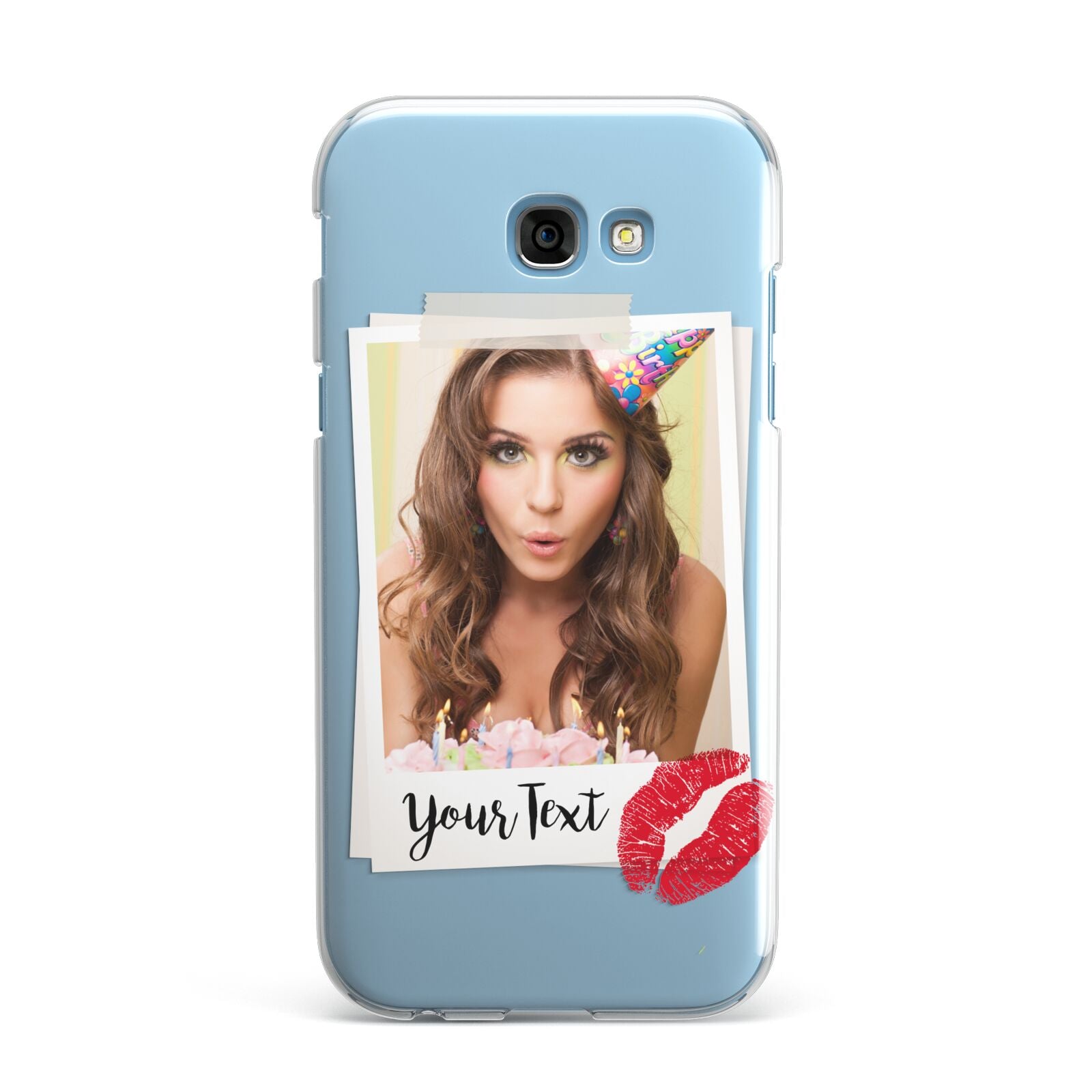 Personalised Photo Kiss Samsung Galaxy A7 2017 Case