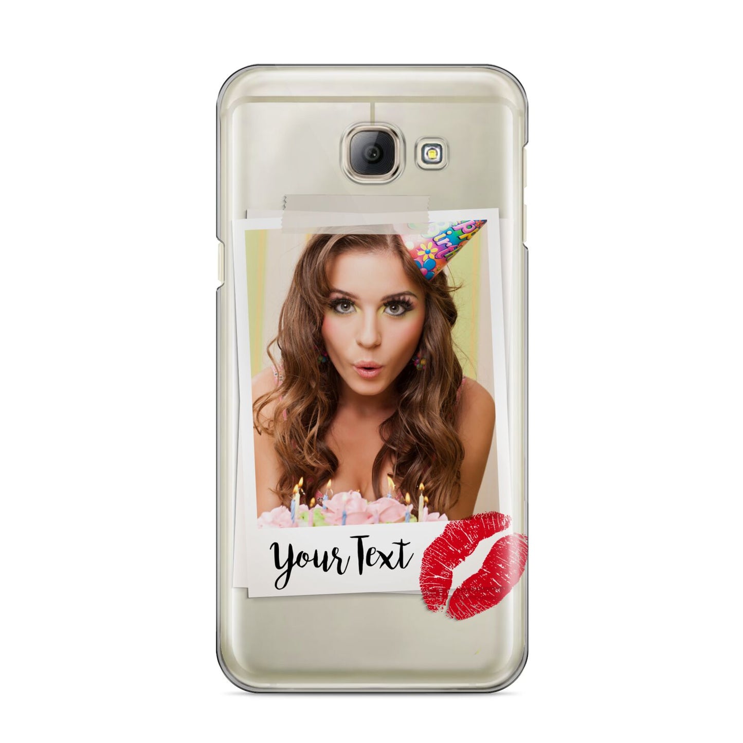 Personalised Photo Kiss Samsung Galaxy A8 2016 Case