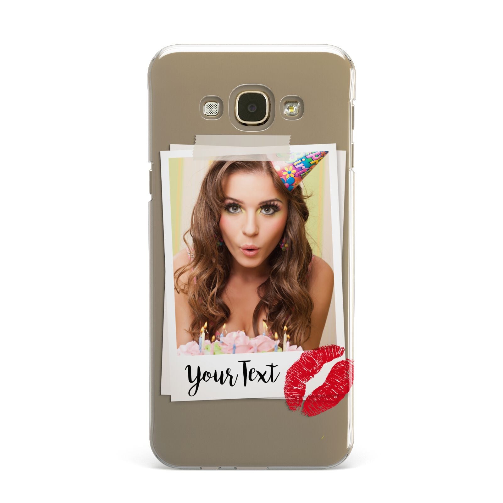 Personalised Photo Kiss Samsung Galaxy A8 Case