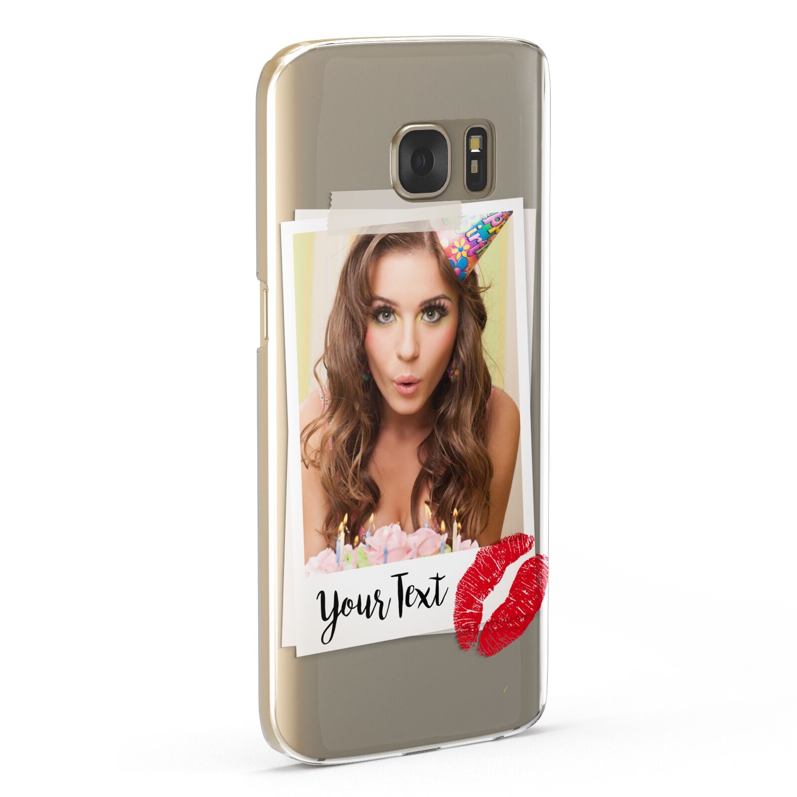 Personalised Photo Kiss Samsung Galaxy Case Fourty Five Degrees