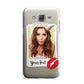 Personalised Photo Kiss Samsung Galaxy J7 Case