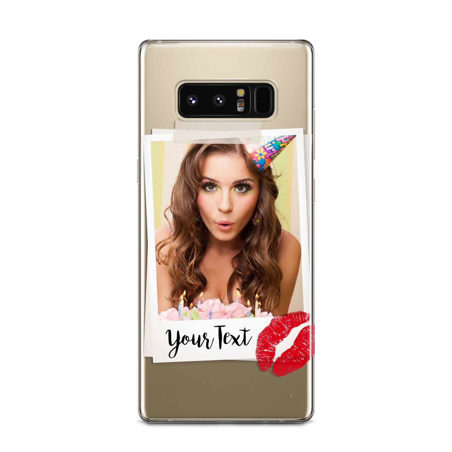 Personalised Photo Kiss Samsung Galaxy Note 8 Case