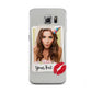 Personalised Photo Kiss Samsung Galaxy S6 Case