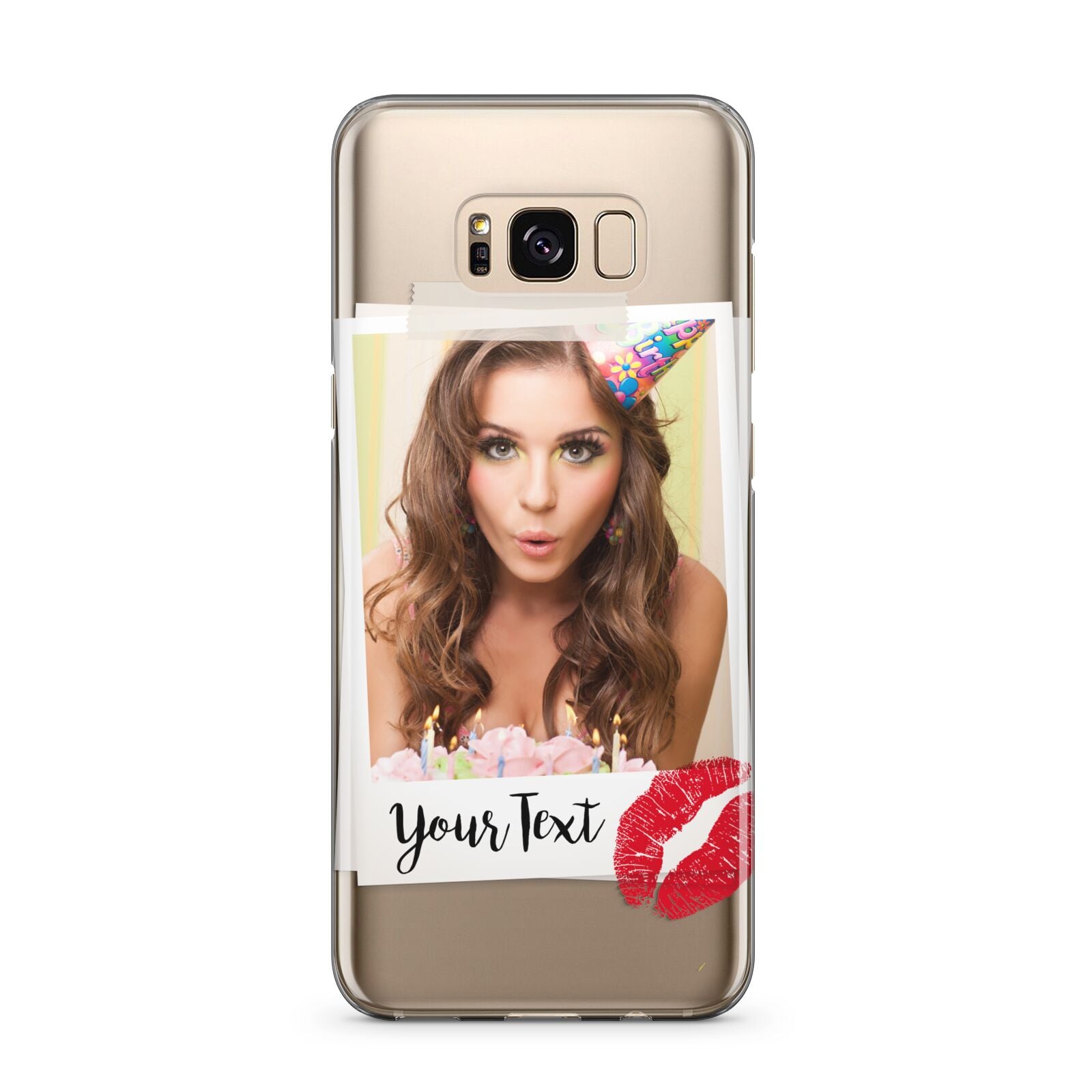 Personalised Photo Kiss Samsung Galaxy S8 Plus Case