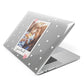 Personalised Photo Love Hearts Apple MacBook Case Side View