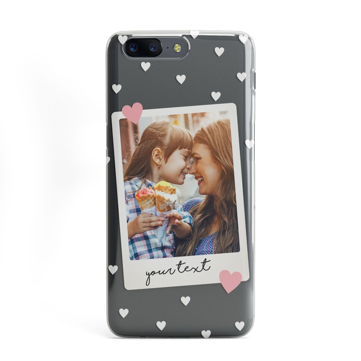Personalised Photo Love Hearts OnePlus Case