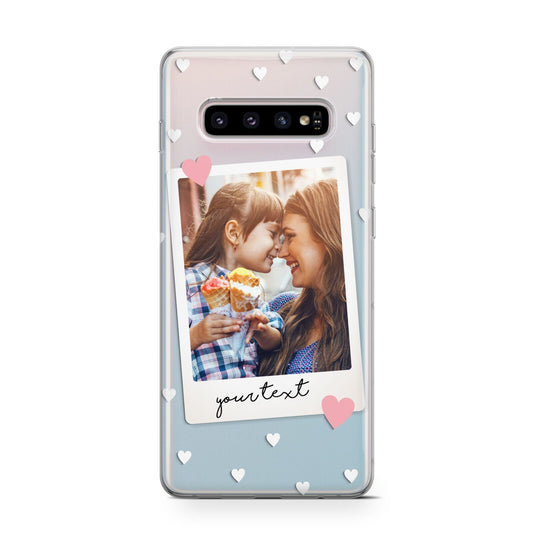 Personalised Photo Love Hearts Protective Samsung Galaxy Case