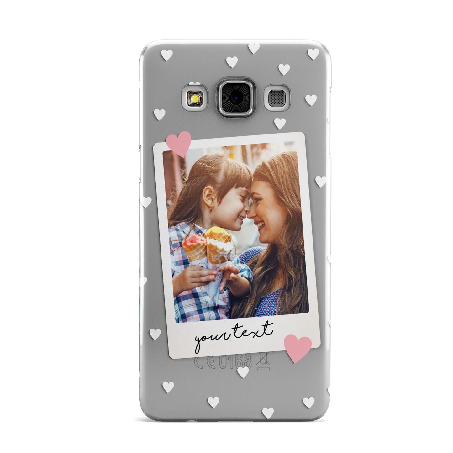 Personalised Photo Love Hearts Samsung Galaxy A3 Case