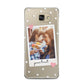 Personalised Photo Love Hearts Samsung Galaxy A5 2016 Case on gold phone