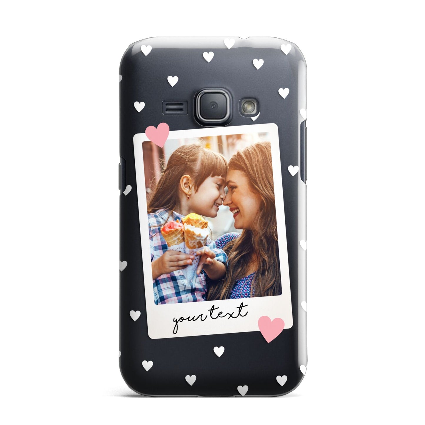 Personalised Photo Love Hearts Samsung Galaxy J1 2016 Case